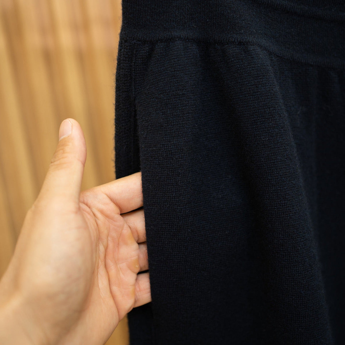 LORO P MERINO WOOL TROUSERS