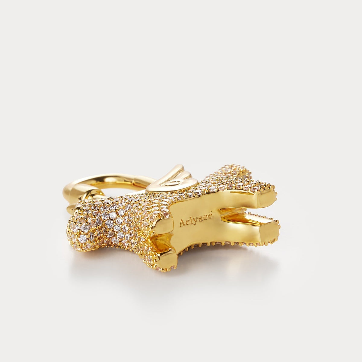 Sparkle Gold—Rodeo Pegase Bag Charm