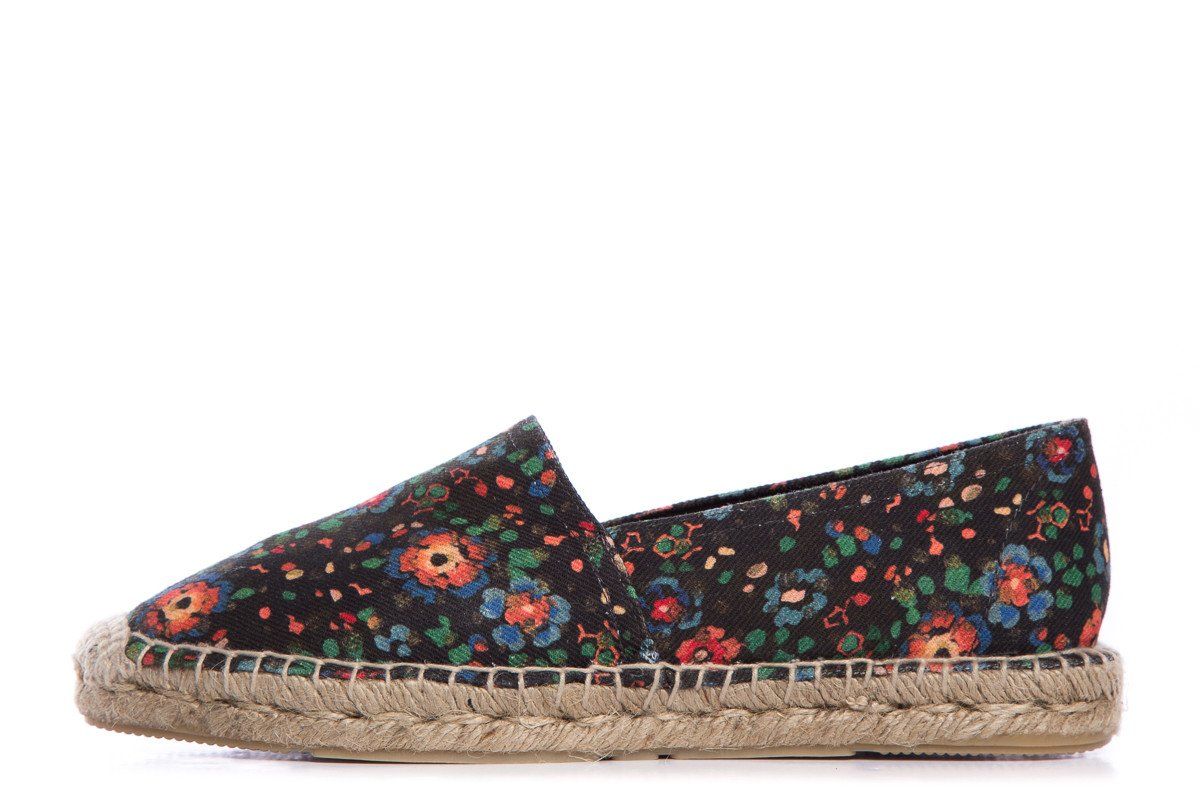 Isabel Marant Étoile Navy Floral Espadrilles SZ 37