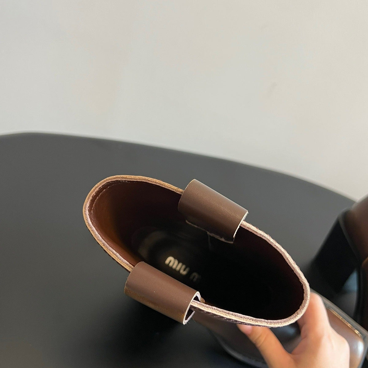 MIU M BOOTS