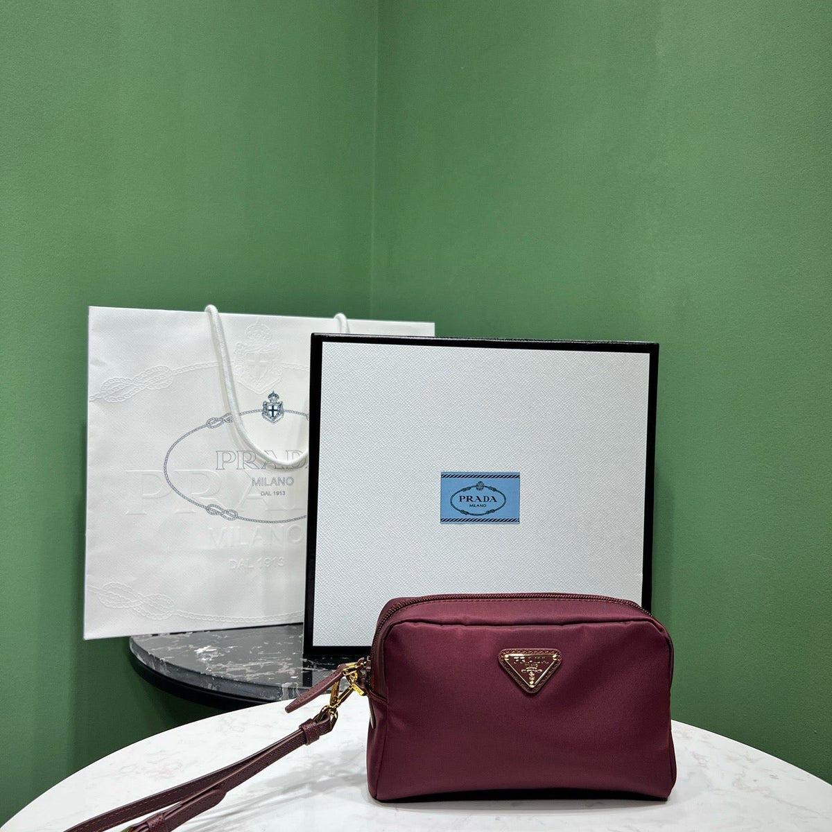 PD SMALL RE NYLON POUCH