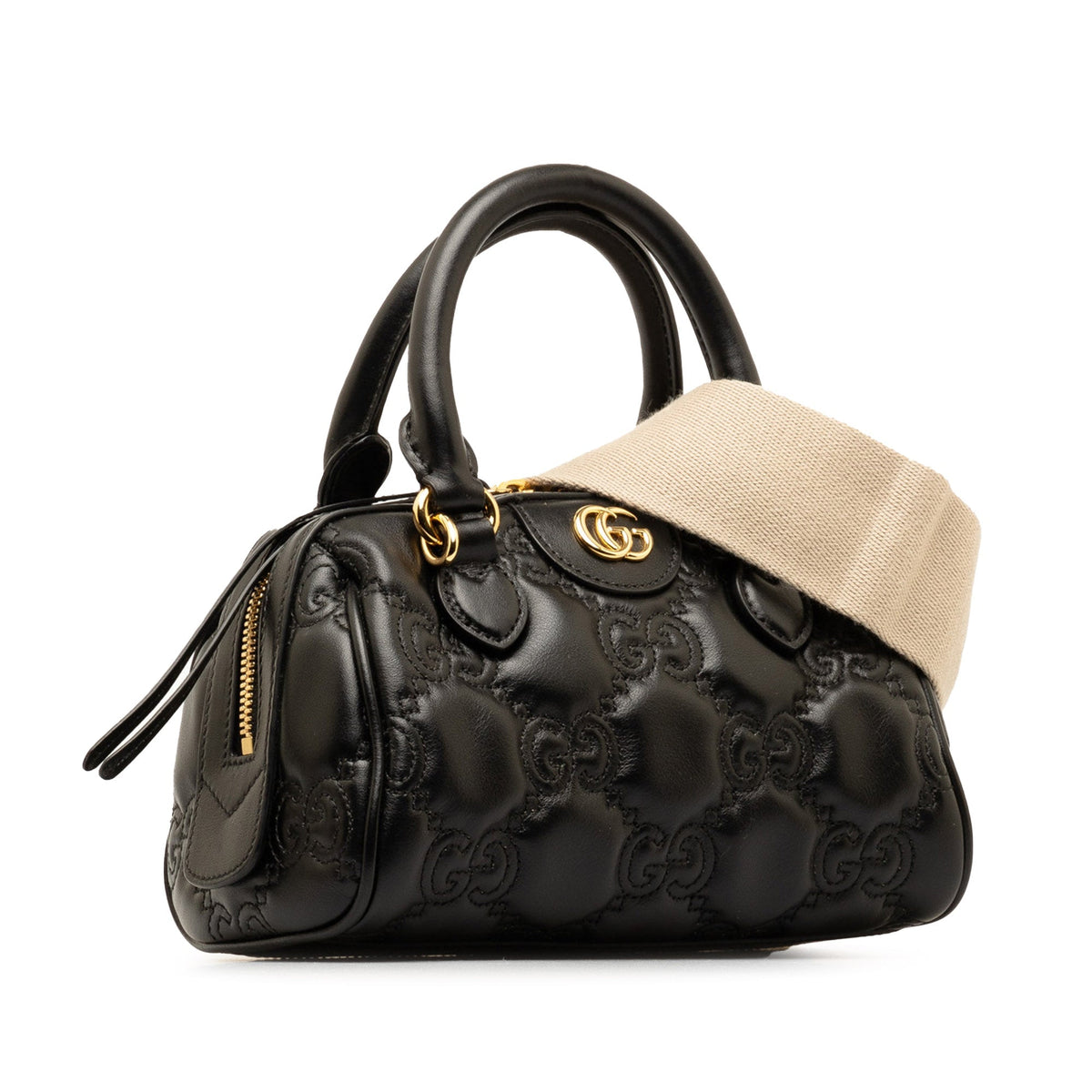 GUCCI Mini GG Matelasse Marmont Satchel