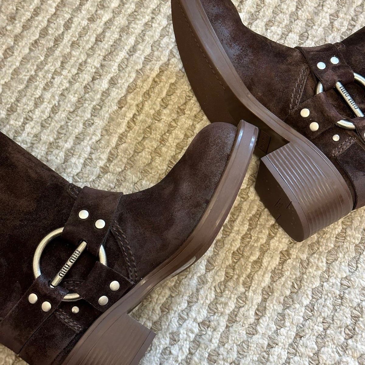 MIU M BOOTS
