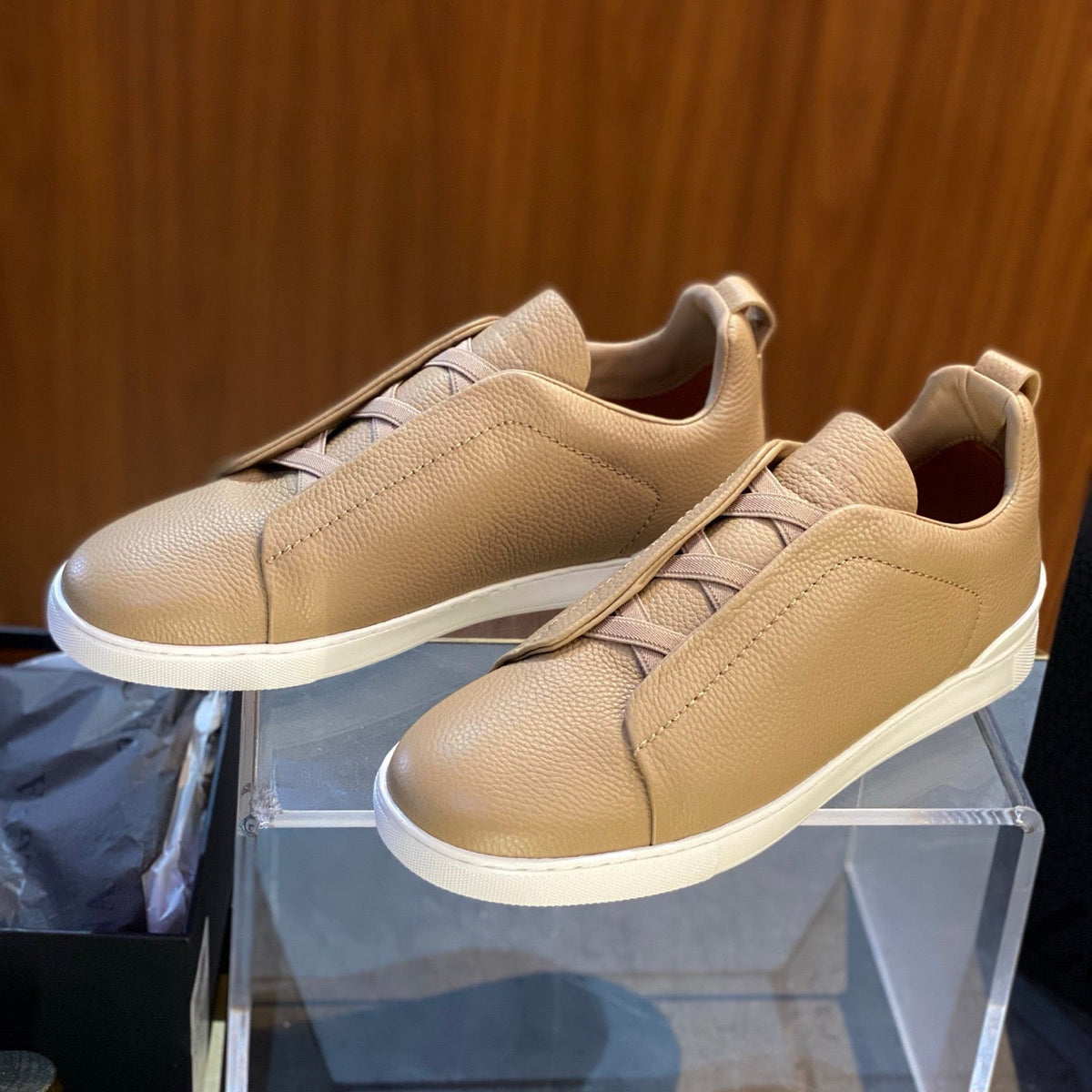 ZEGN TRIPLE STITCH SNEAKER