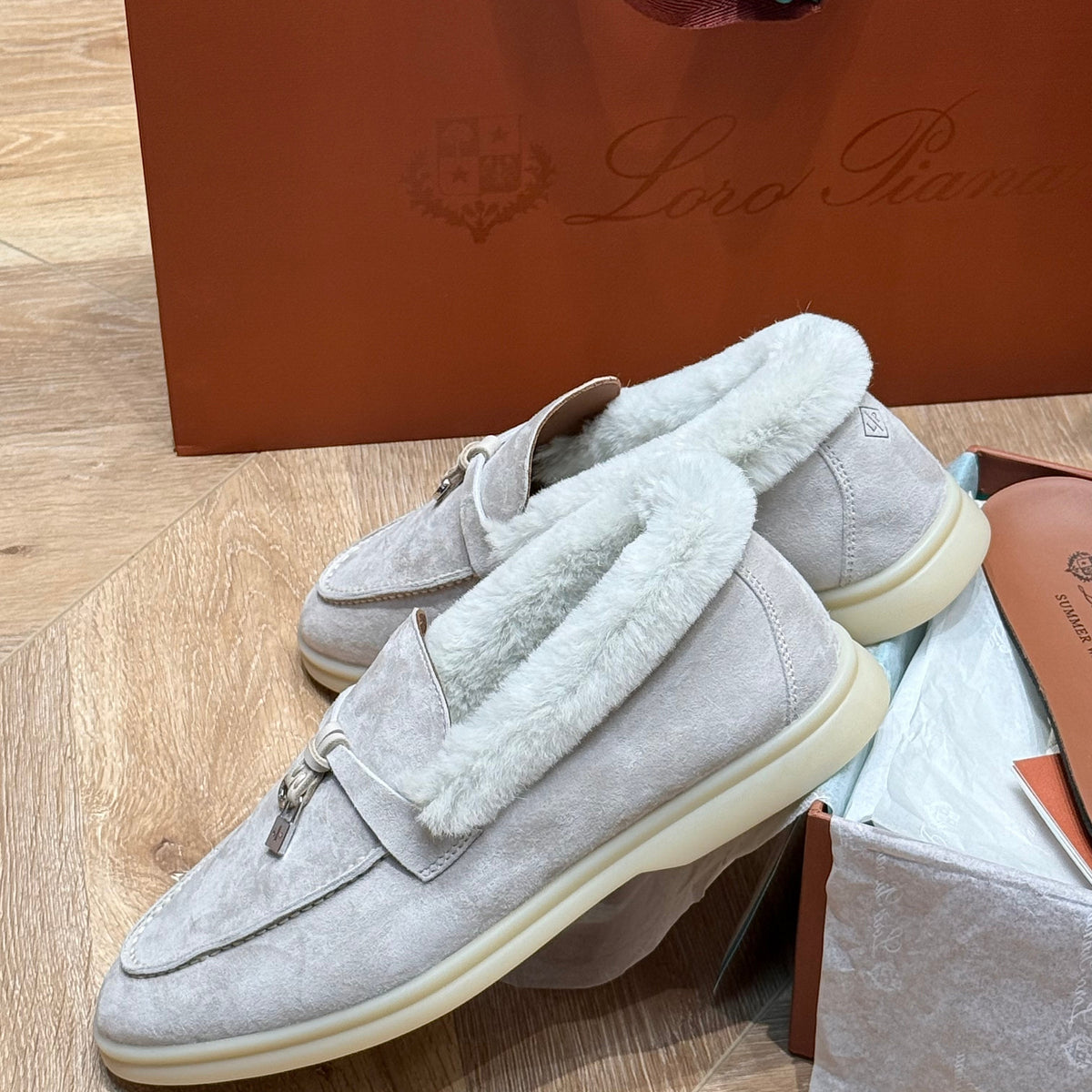 LORO P SUMMER CHARMS LOAFERS