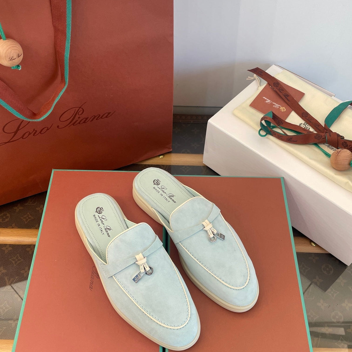 LORO P SUMMER CHARMS MULES