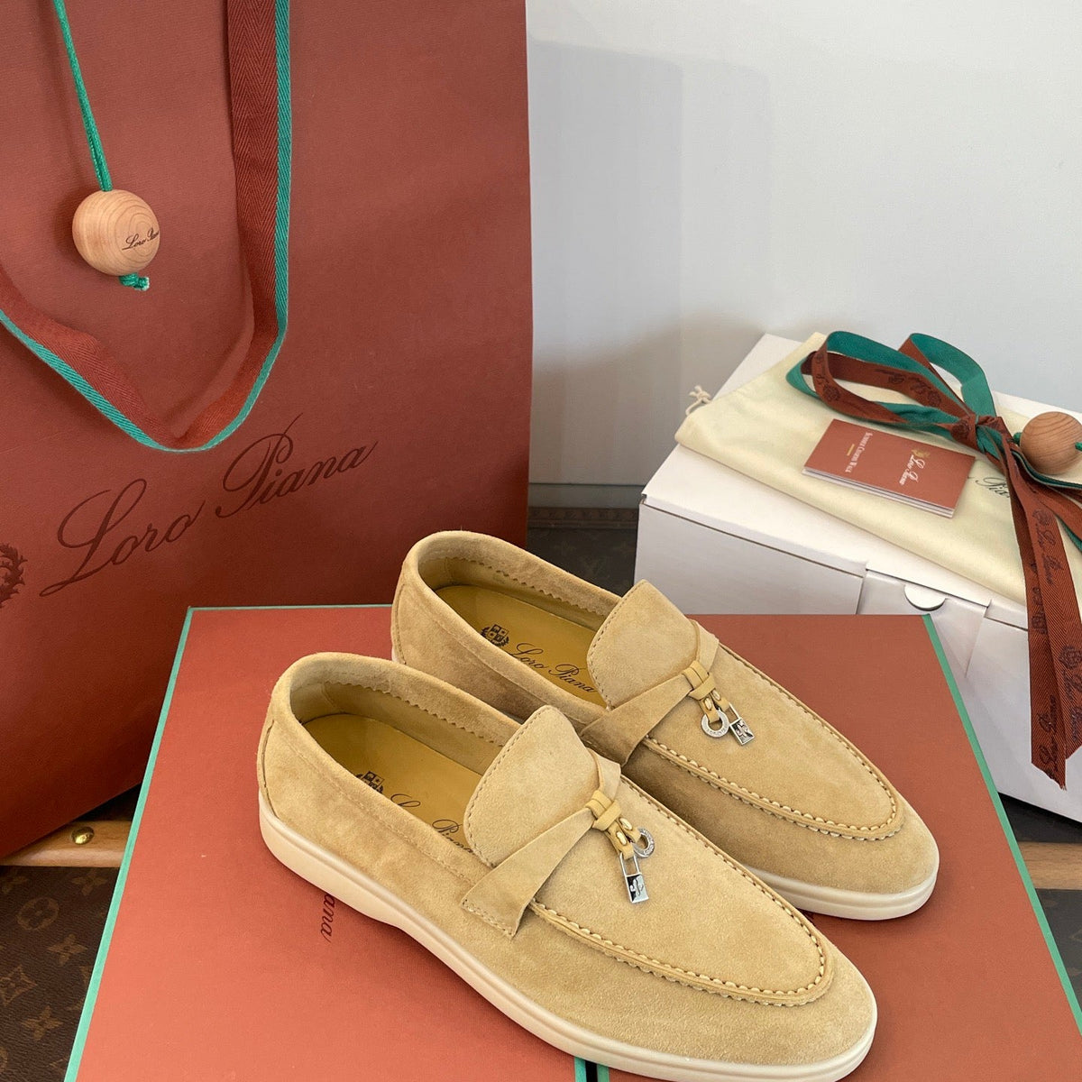 LORO P SUMMER CHARMS LOAFERS