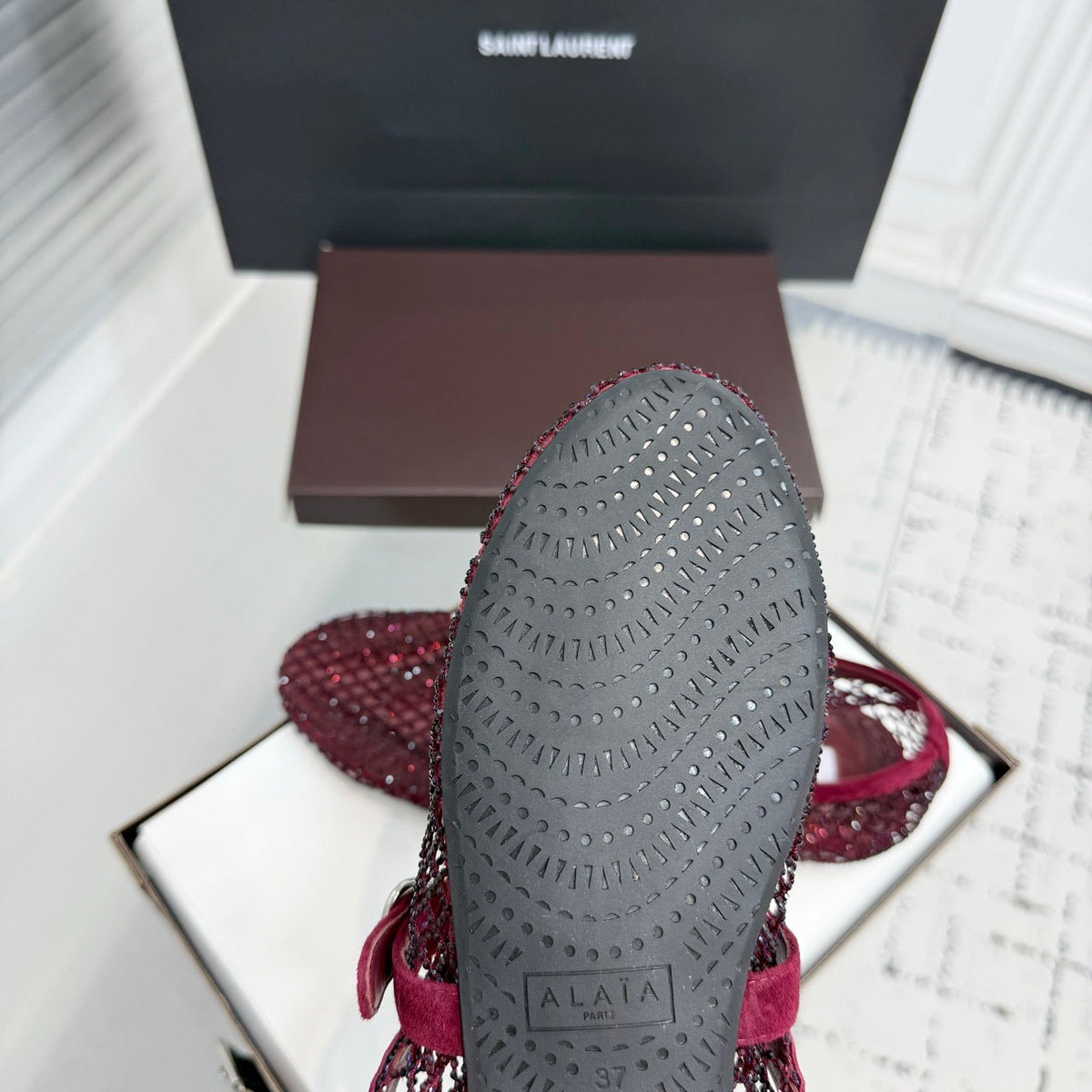 ALAIA BALLET FLATS