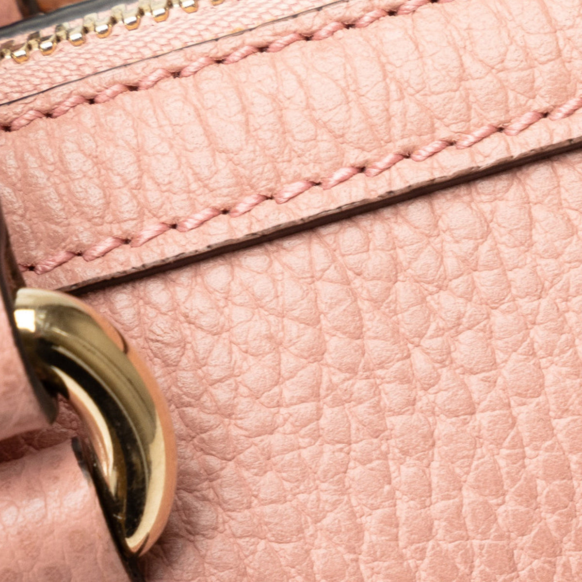 GUCCI Leather Charmy Satchel