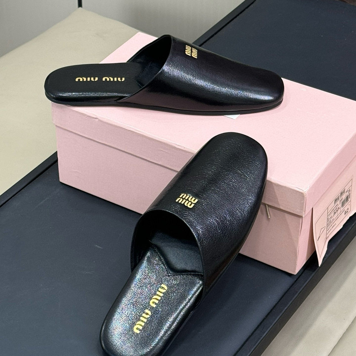 MIU M SLIPPERS