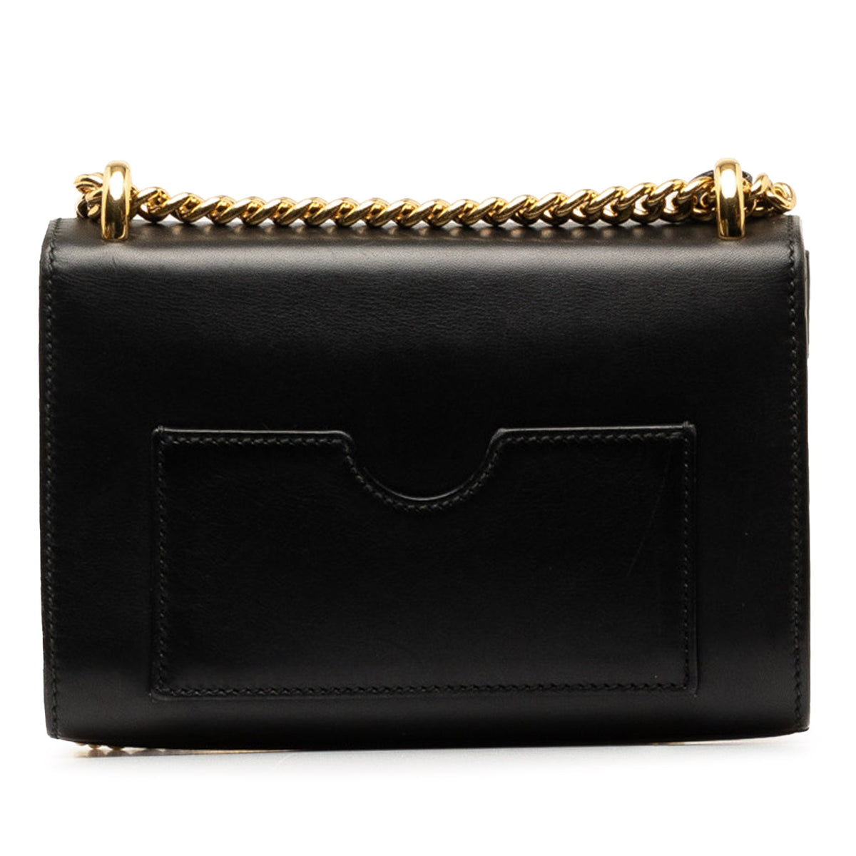 GUCCI Small Leather Padlock Crossbody Bag