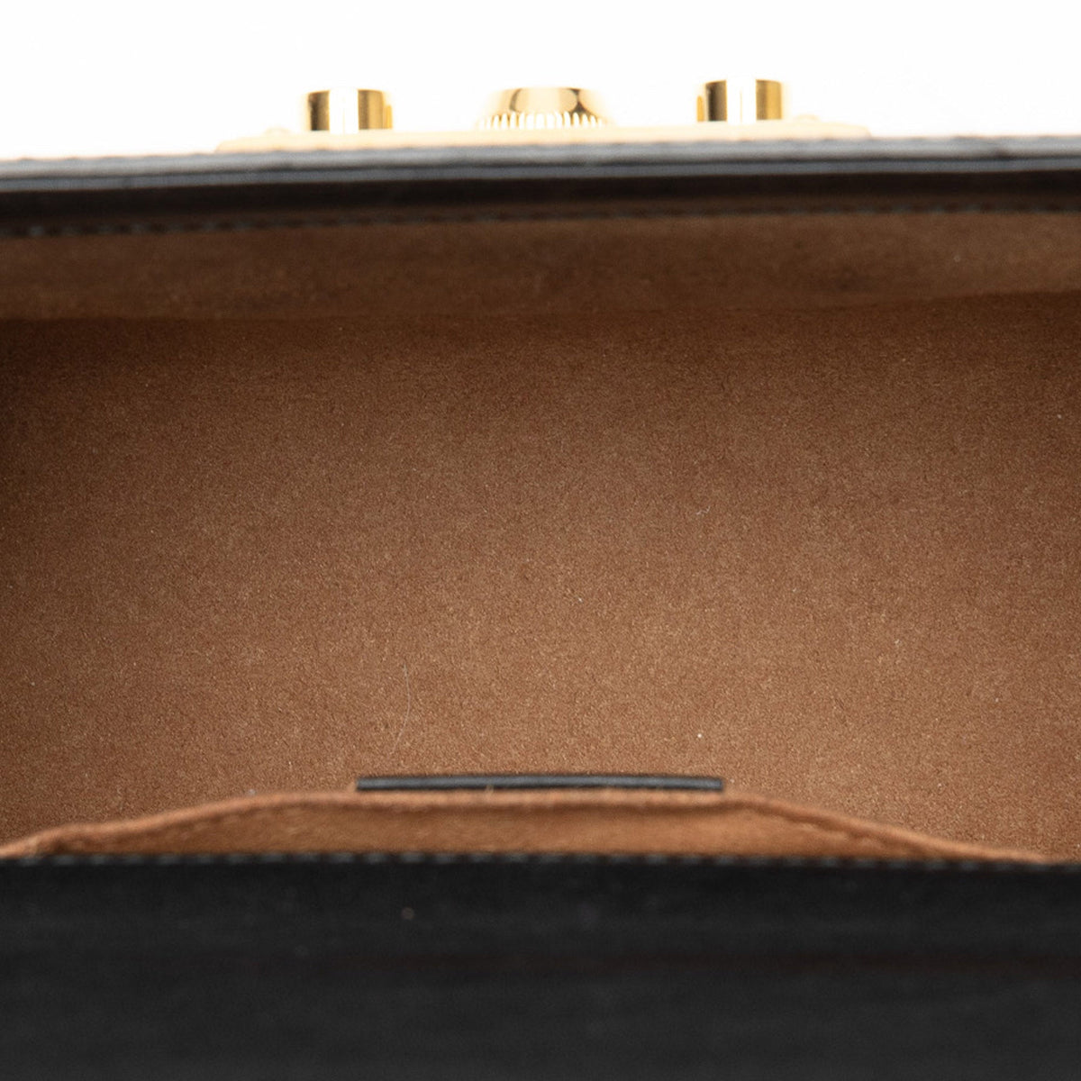 GUCCI Small Leather Padlock Crossbody Bag