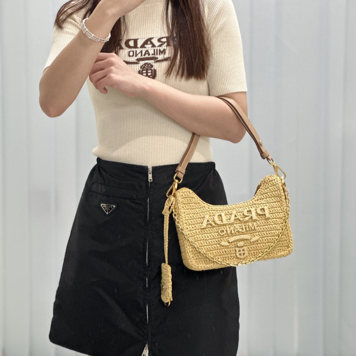 PD RE-EDITION CROCHET MINI BAG