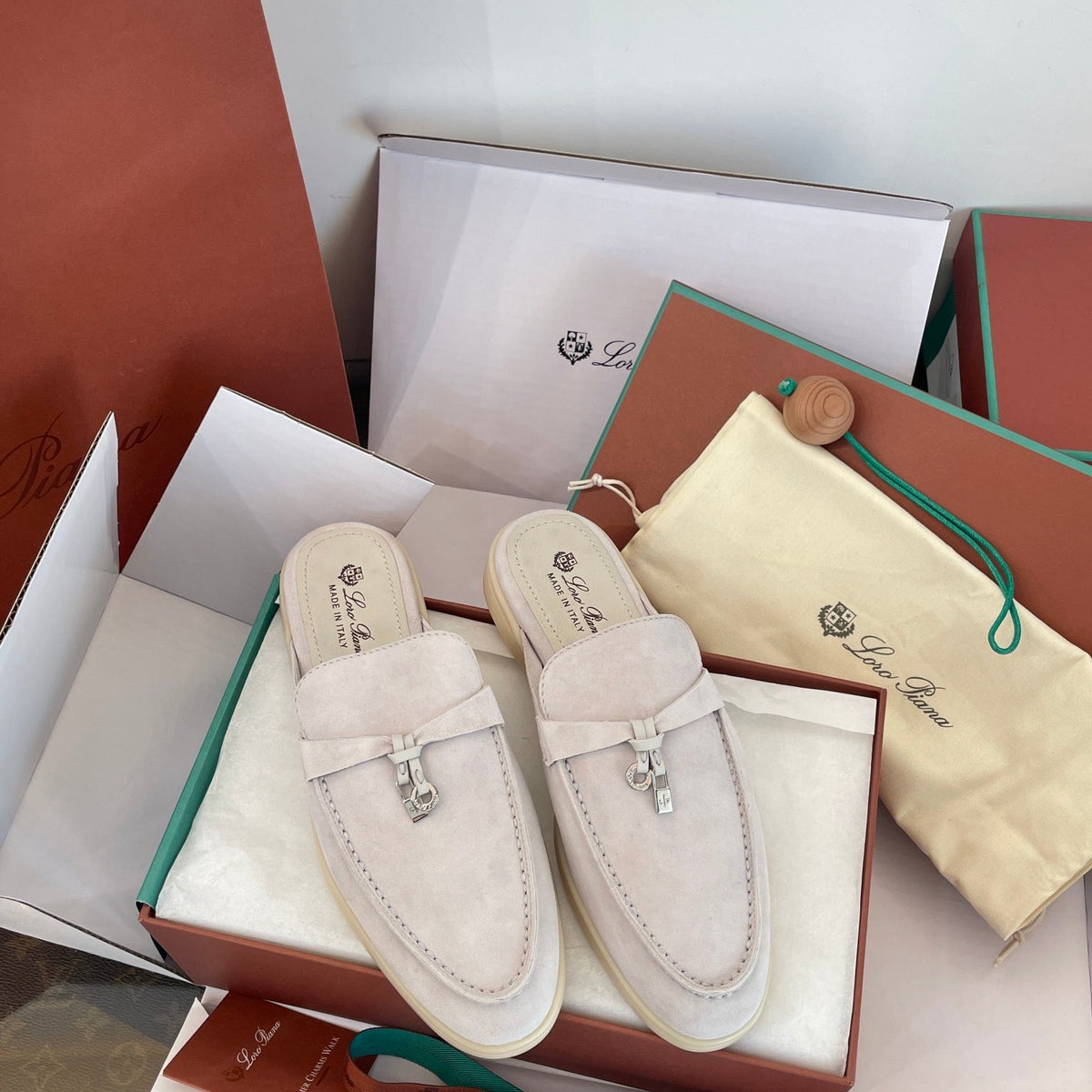LORO P SUMMER CHARMS LOAFERS