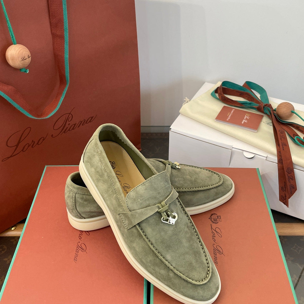 LORO P SUMMER CHARMS LOAFERS