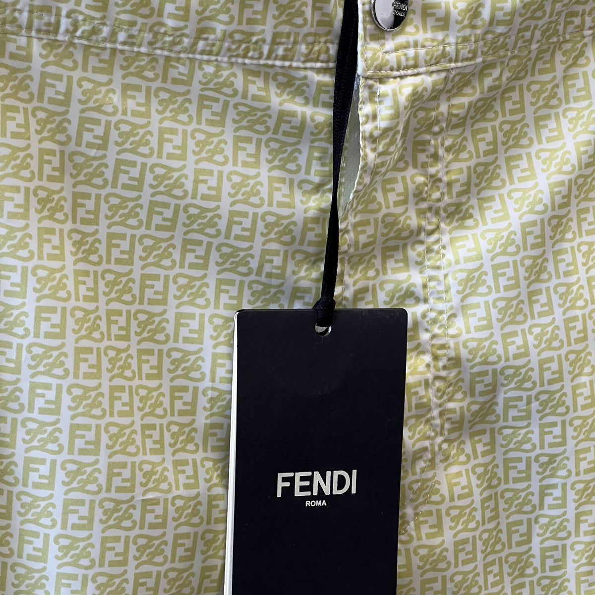 FENDI FF LOGO SWIM SHORTS