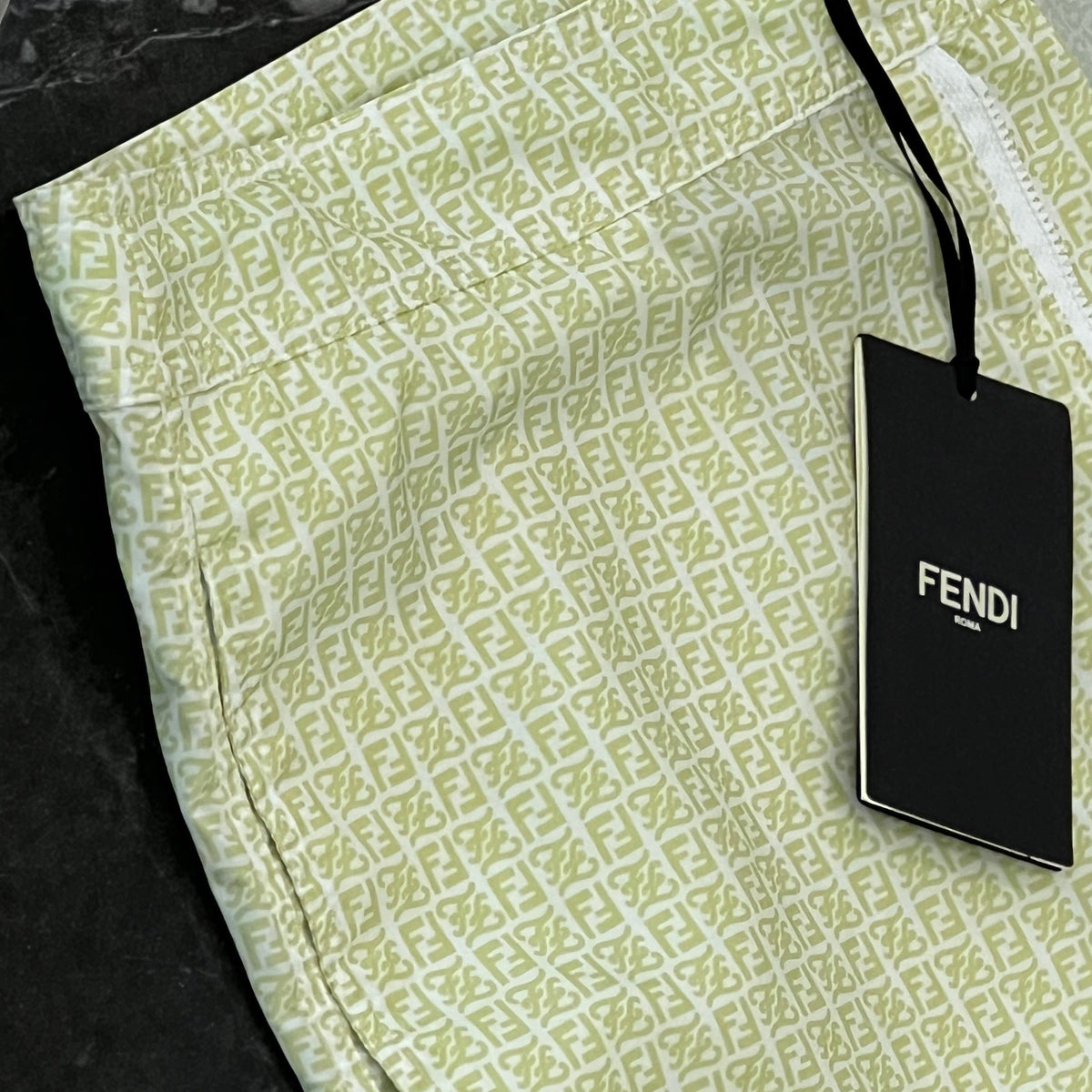 FENDI FF LOGO SWIM SHORTS