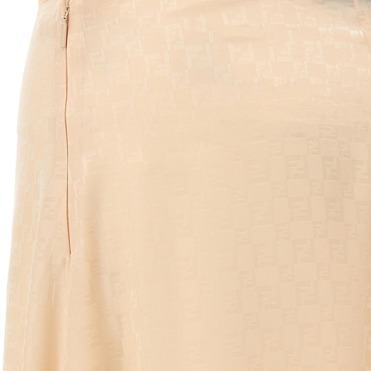 Fendi Women Ff Silk Skirt