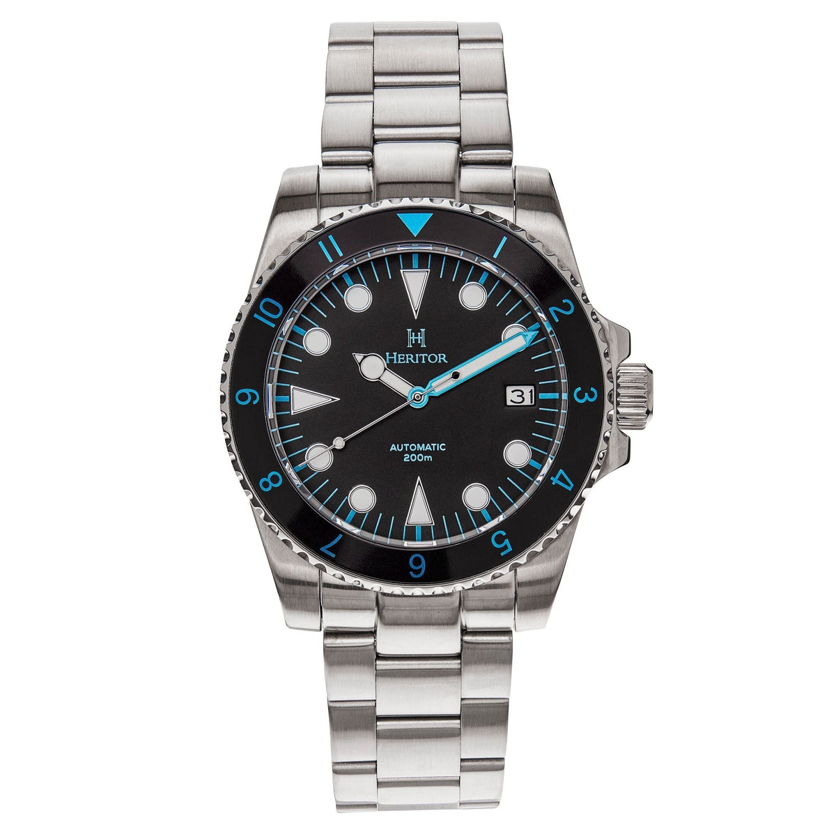 Heritor Automatic Luciano Bracelet Watch w/Date