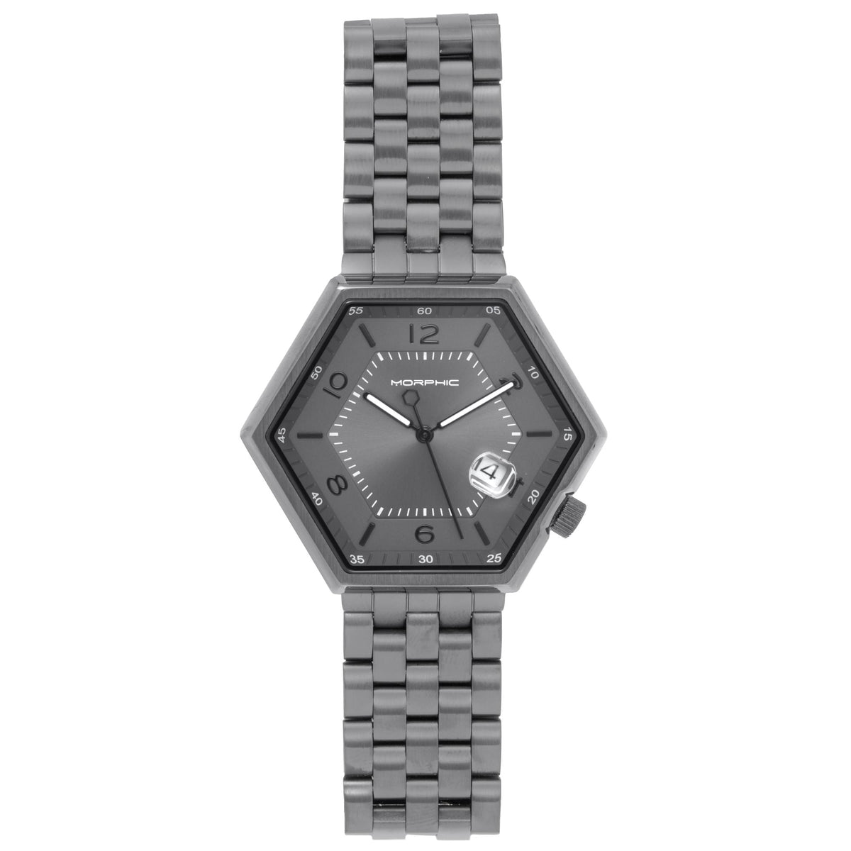 Morphic M96 Series Bracelet Watch w/Date