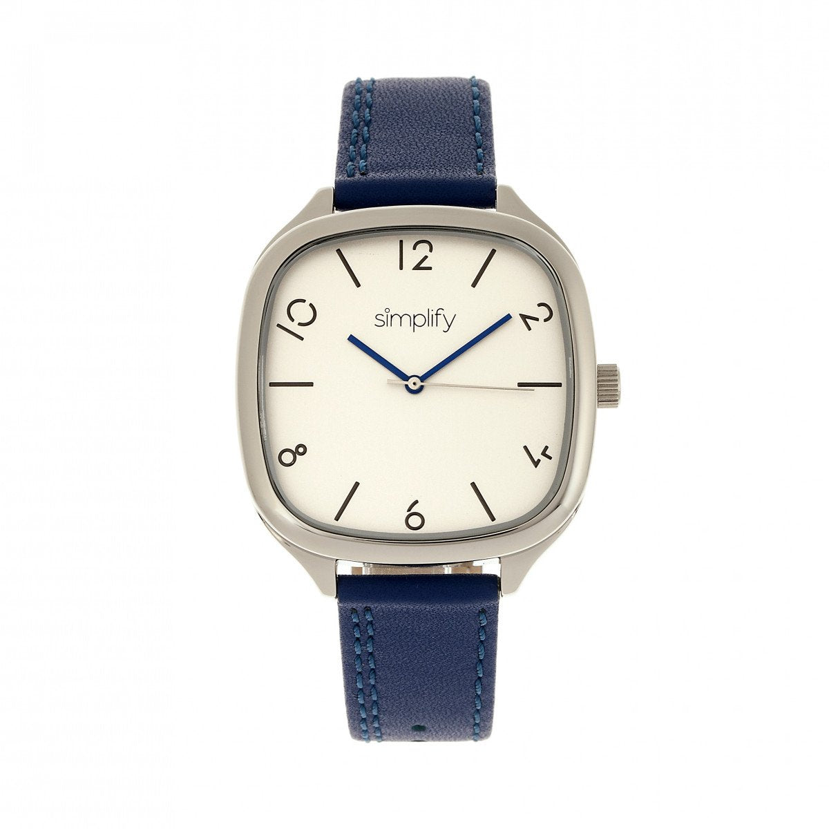 Simplify The 3500 Leather-Band Watch