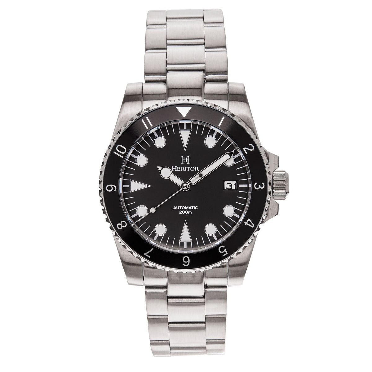 Heritor Automatic Luciano Bracelet Watch w/Date