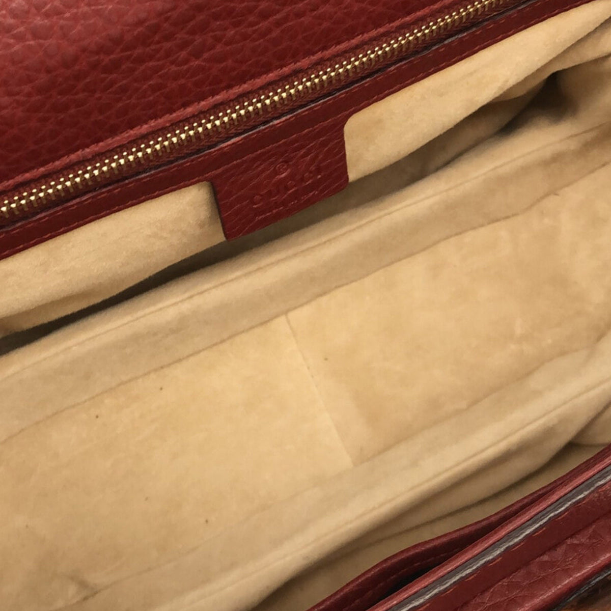 GUCCI Medium Leather New Bamboo Satchel