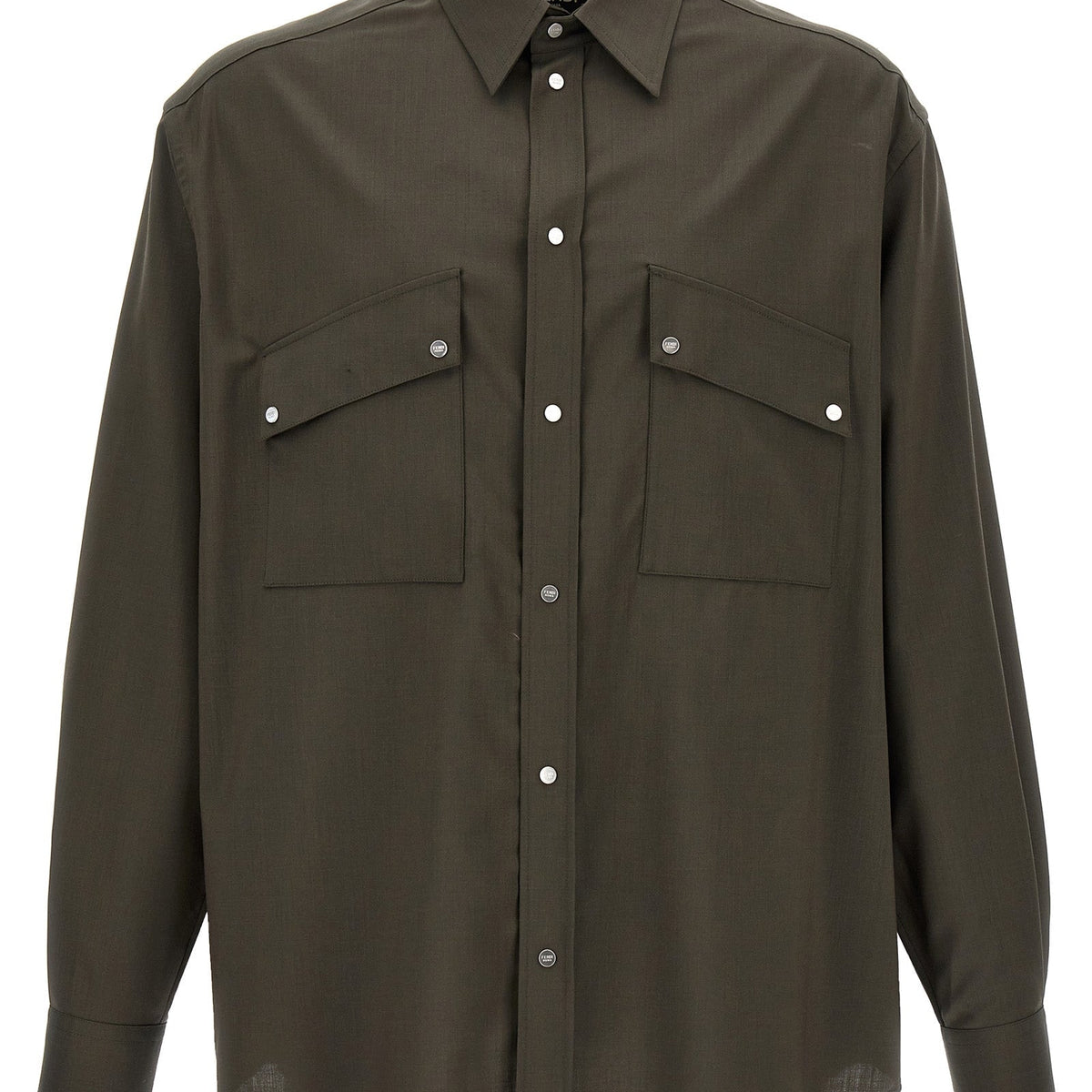 Fendi Men Wool Shirt