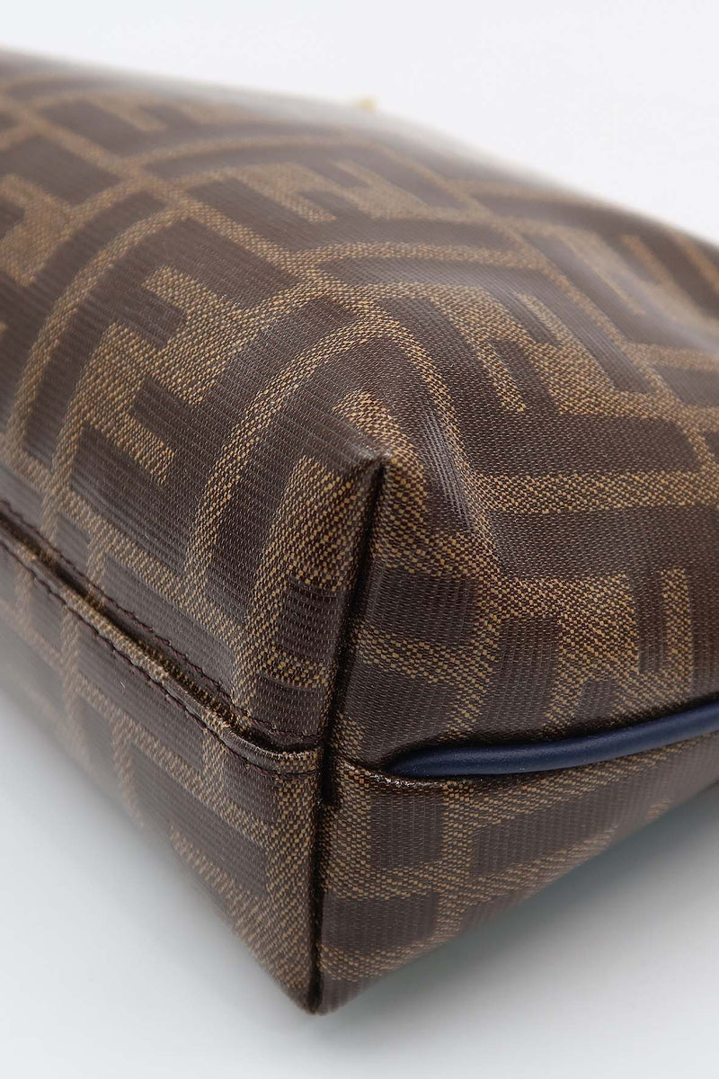 Mania Pyramid Pouch Brown