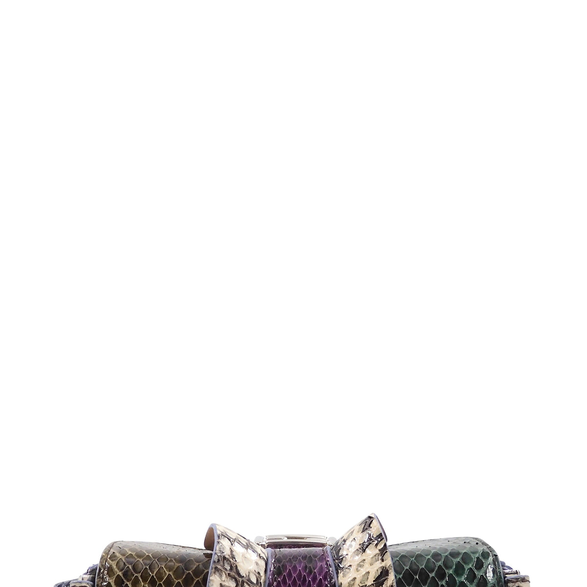 Micro Ruffle Baguette Multicolor
