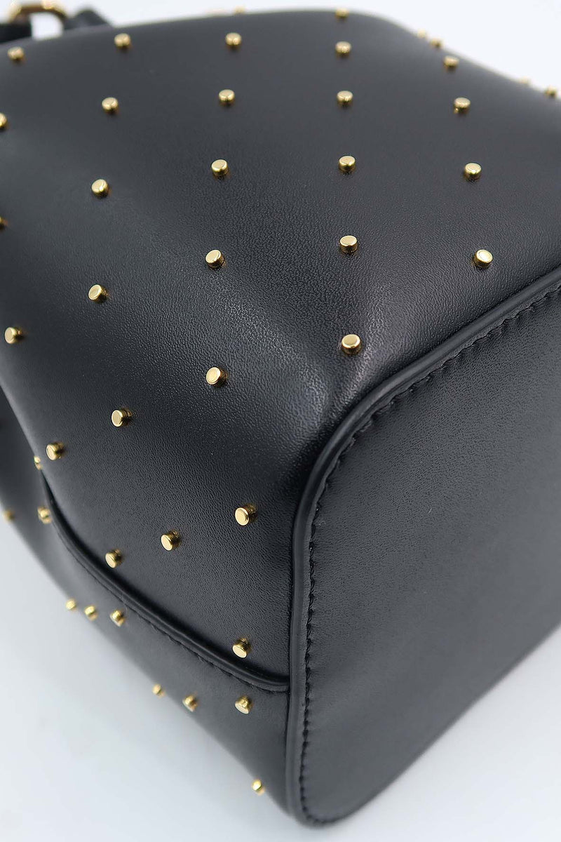 Mini Studded Mon Tresor Black