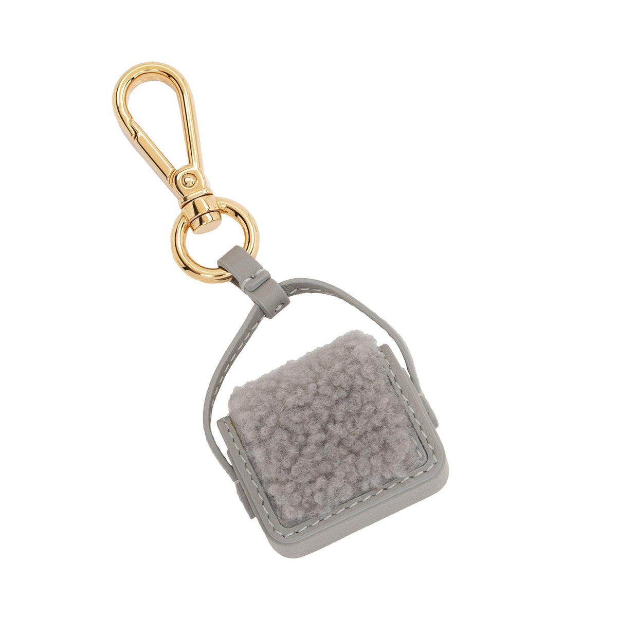 Top quality Fendi Shearling Pico Baguette Bag Charm (SHF-EeSWMC)
