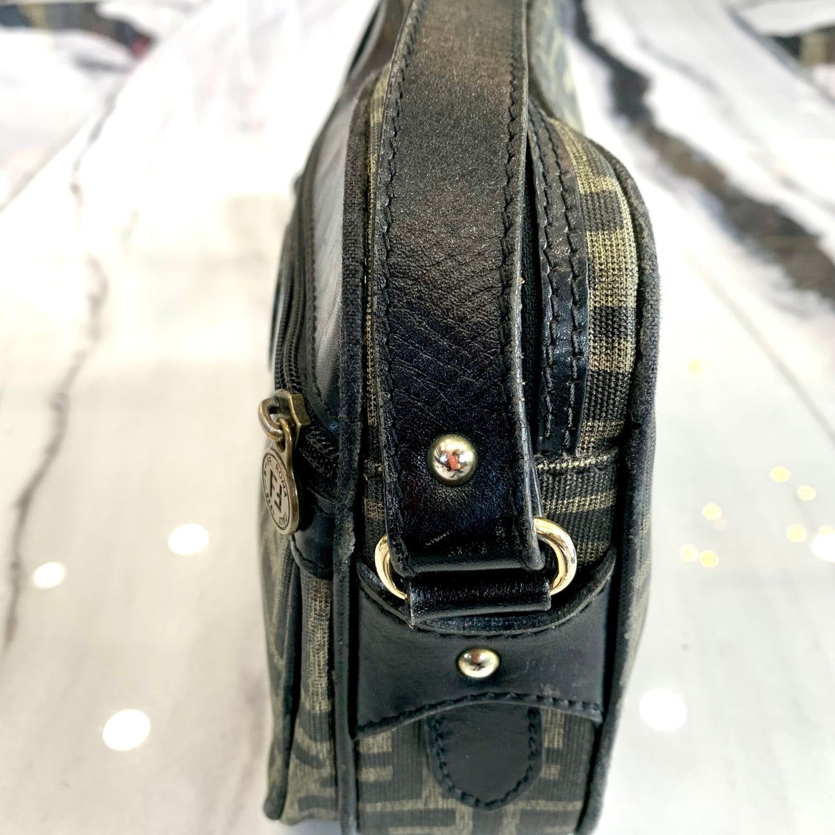 FENDI VINTAGE FF CAMERA BAG