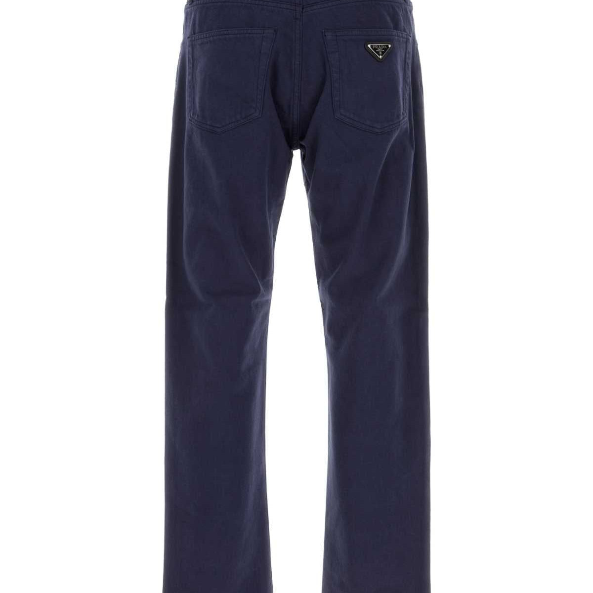 PRADA Stylish Denim Jeans for Men - FW25 Collection
