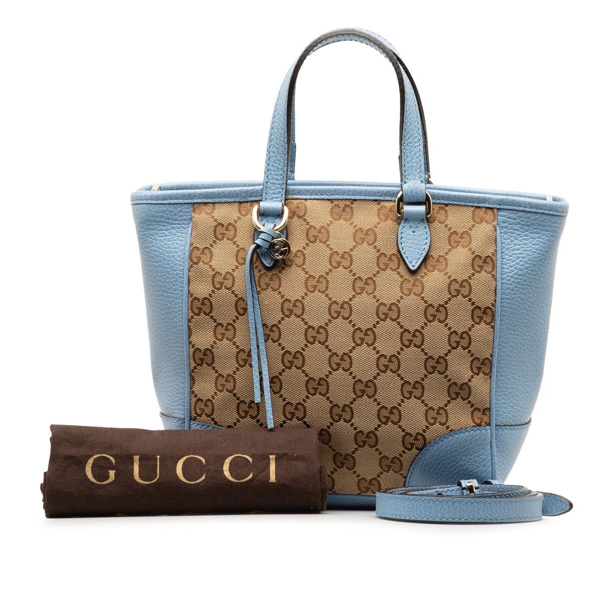 GUCCI GG Canvas Bree Satchel