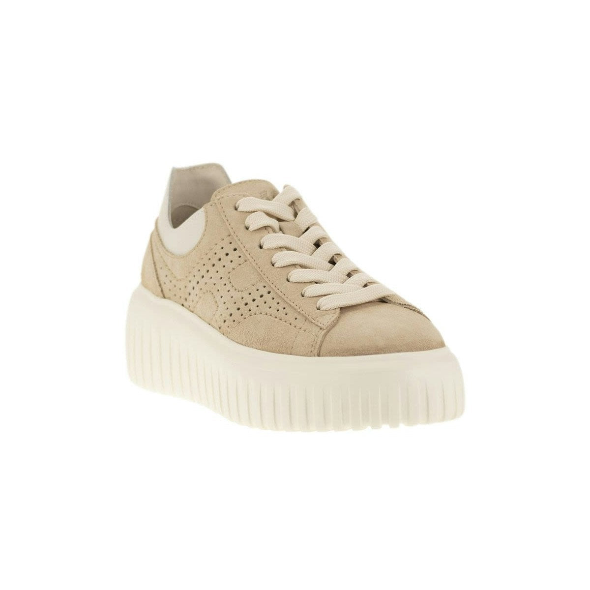 H-STRIPES NUBUCK TRAINERS