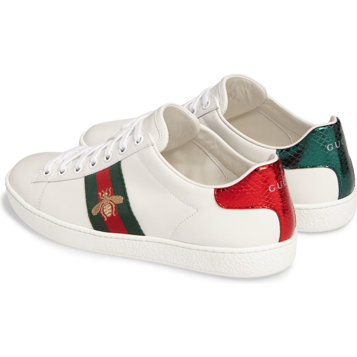 Gucci New Ace Low-Top Sneakers