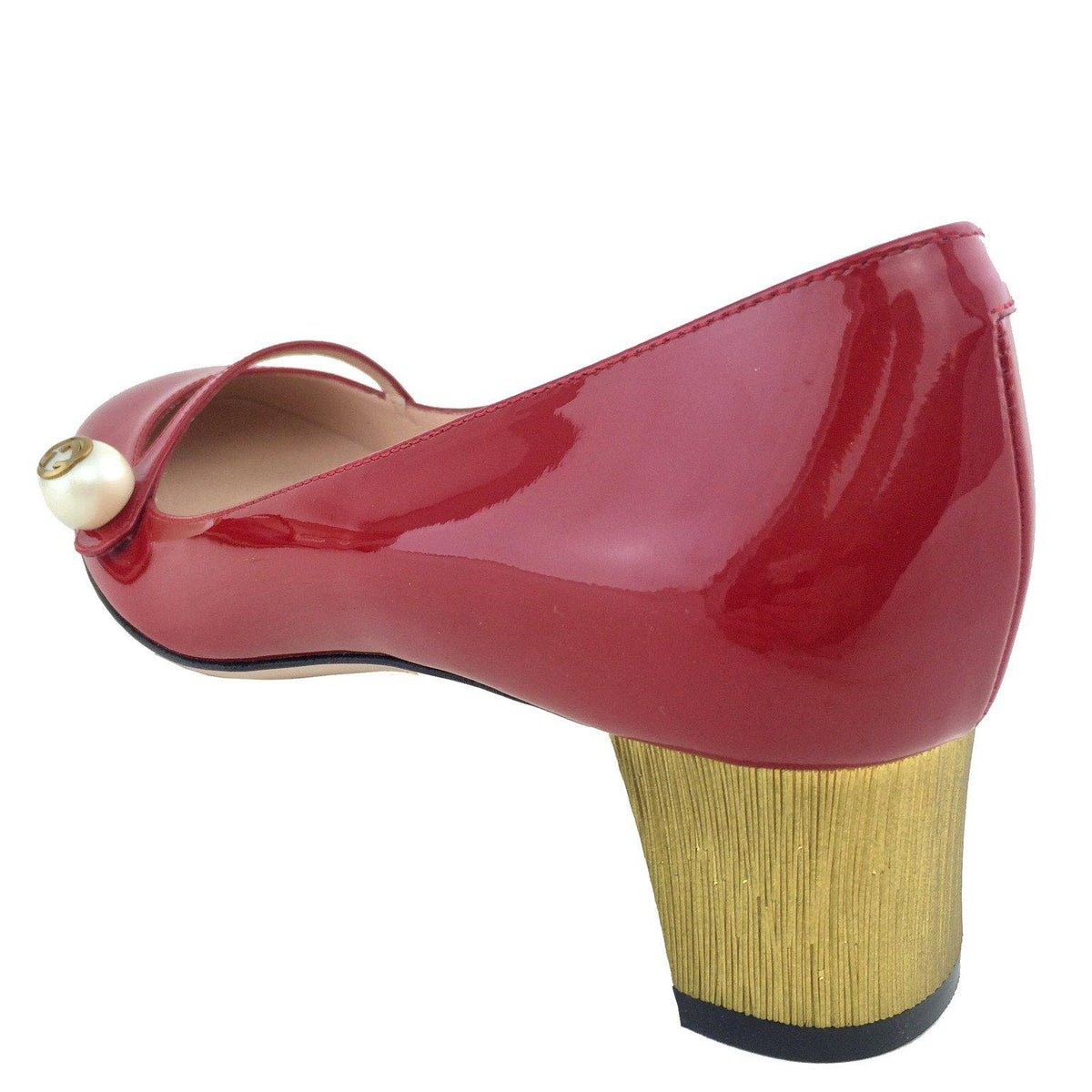 Gucci Arielle Patent Leather Pumps Size 7/37