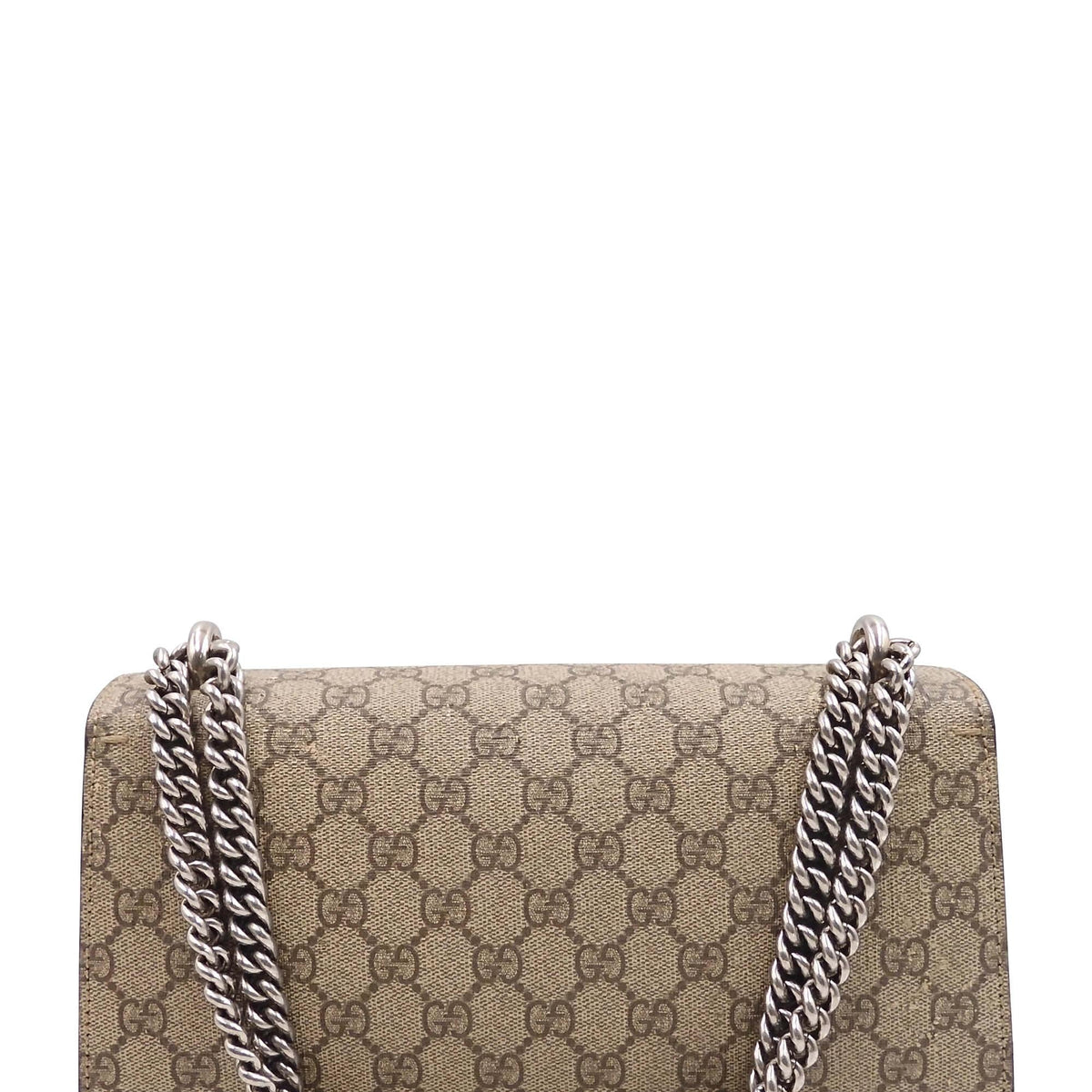 Dionysus GG Supreme Small Shoulder Bag Red