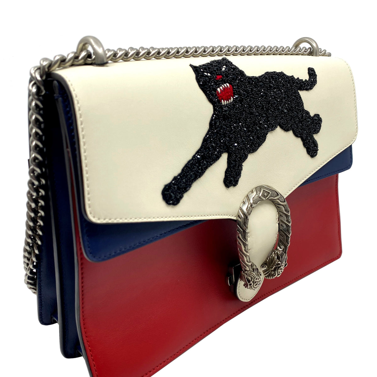 Gucci Dionysus Medium Sequin Panther Shoulder Bag