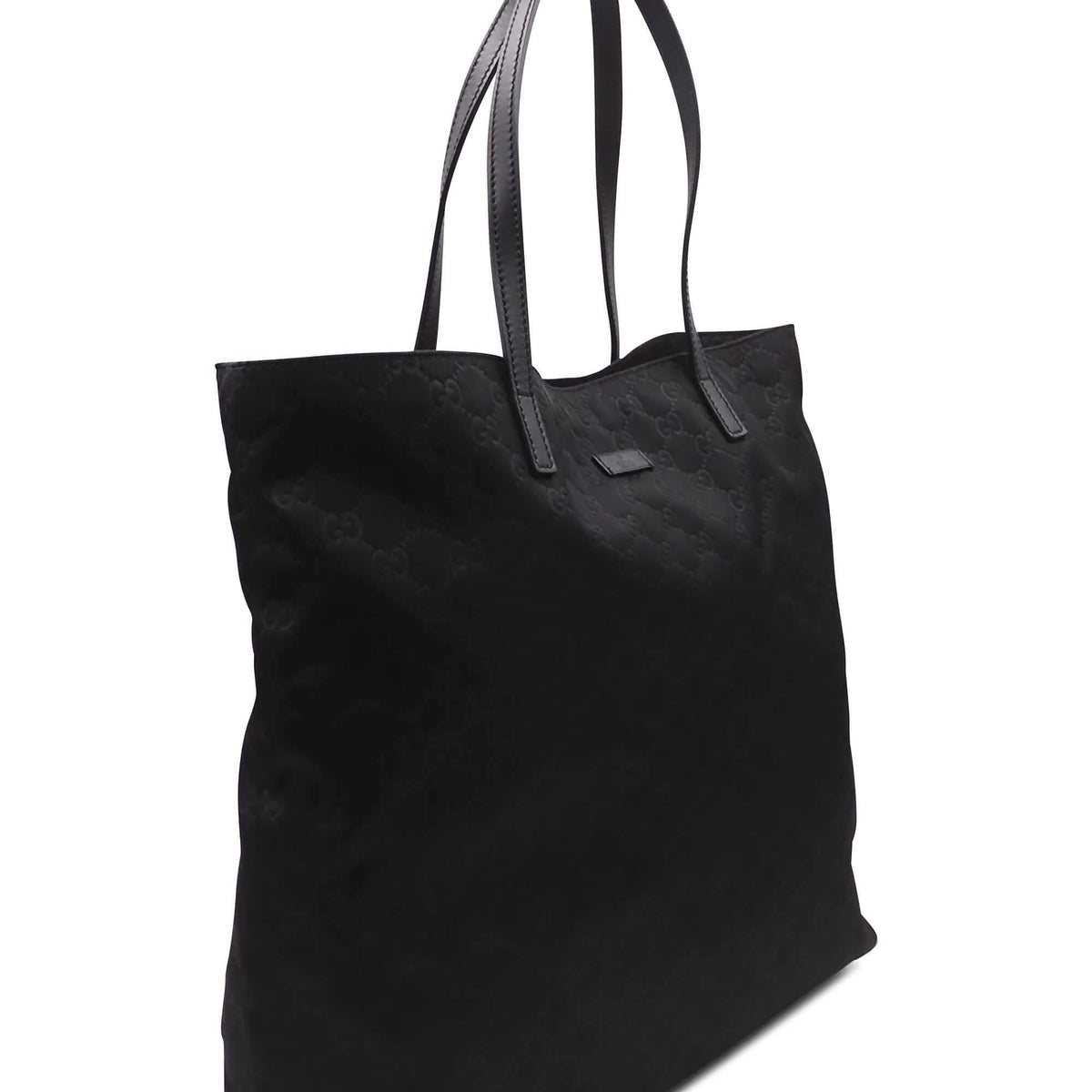 Guccissima Tall Tote Black