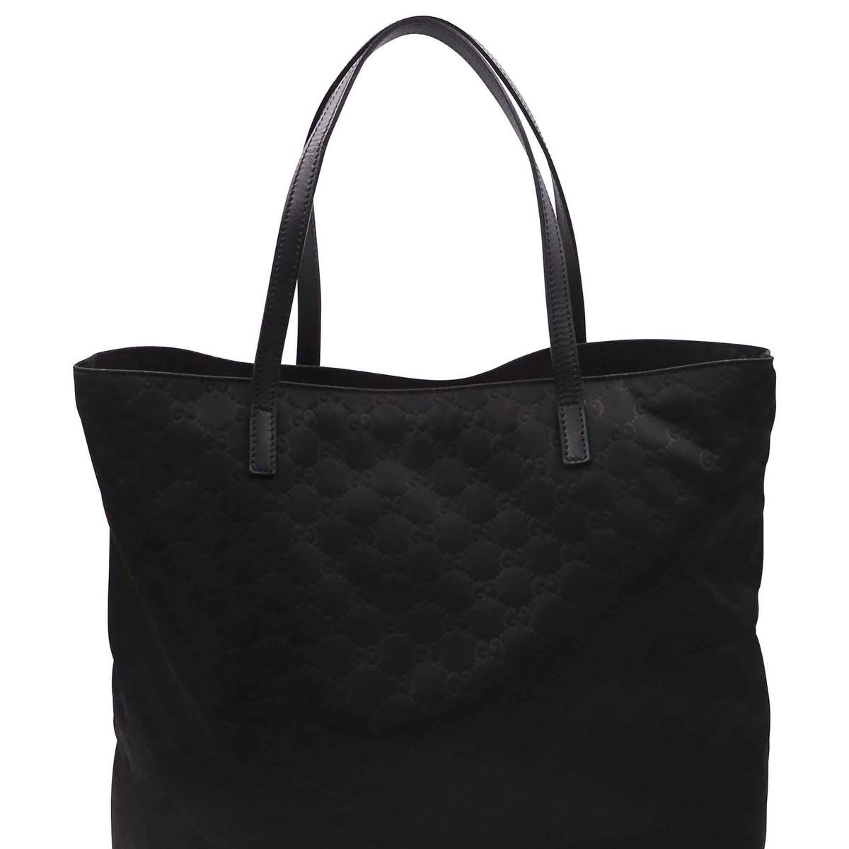 Guccissima Tall Tote Black
