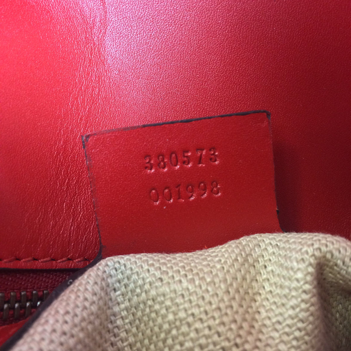 Gucci Lady Web Medium Leather Shoulder Bag