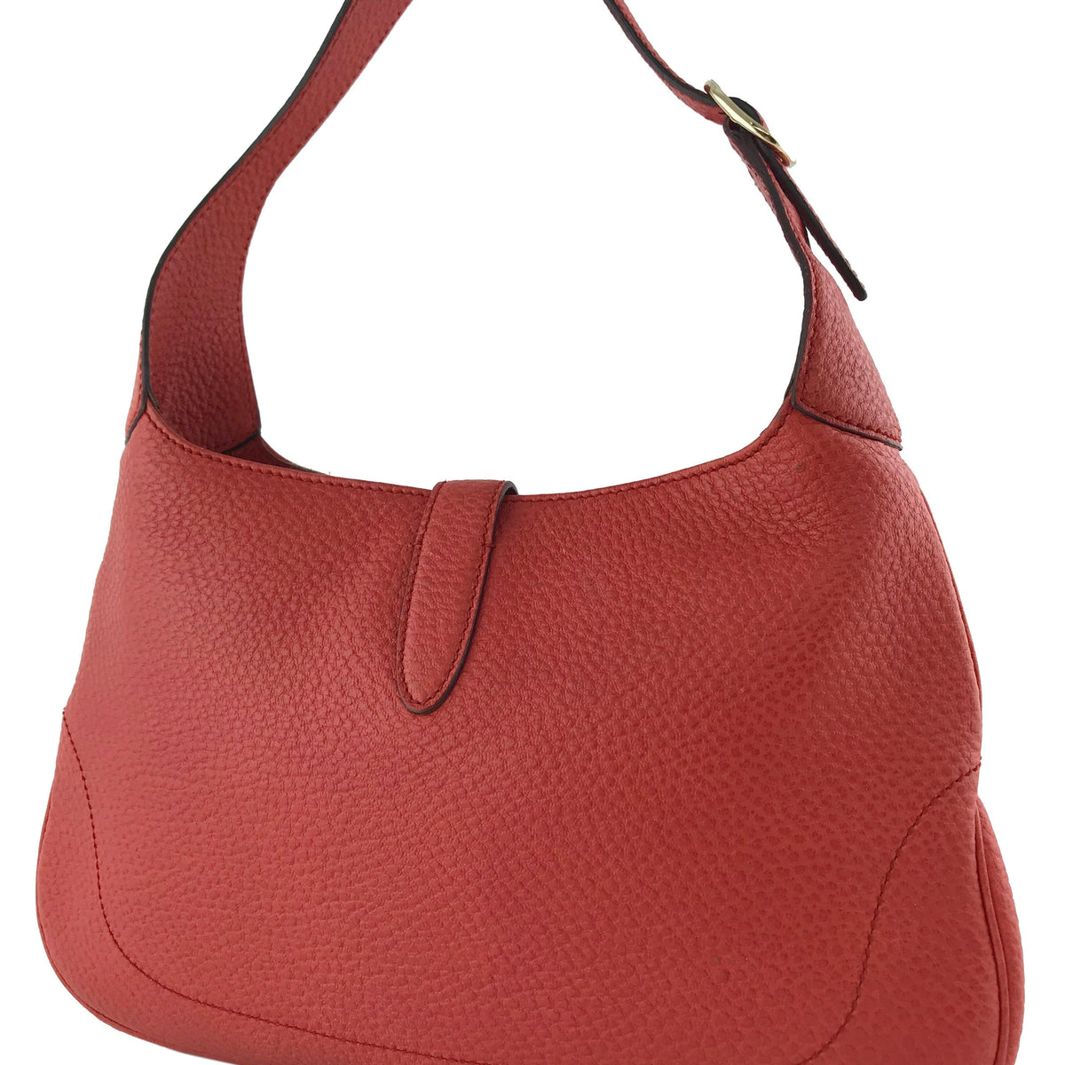 Gucci Leather Small Jackie O Hobo Bag