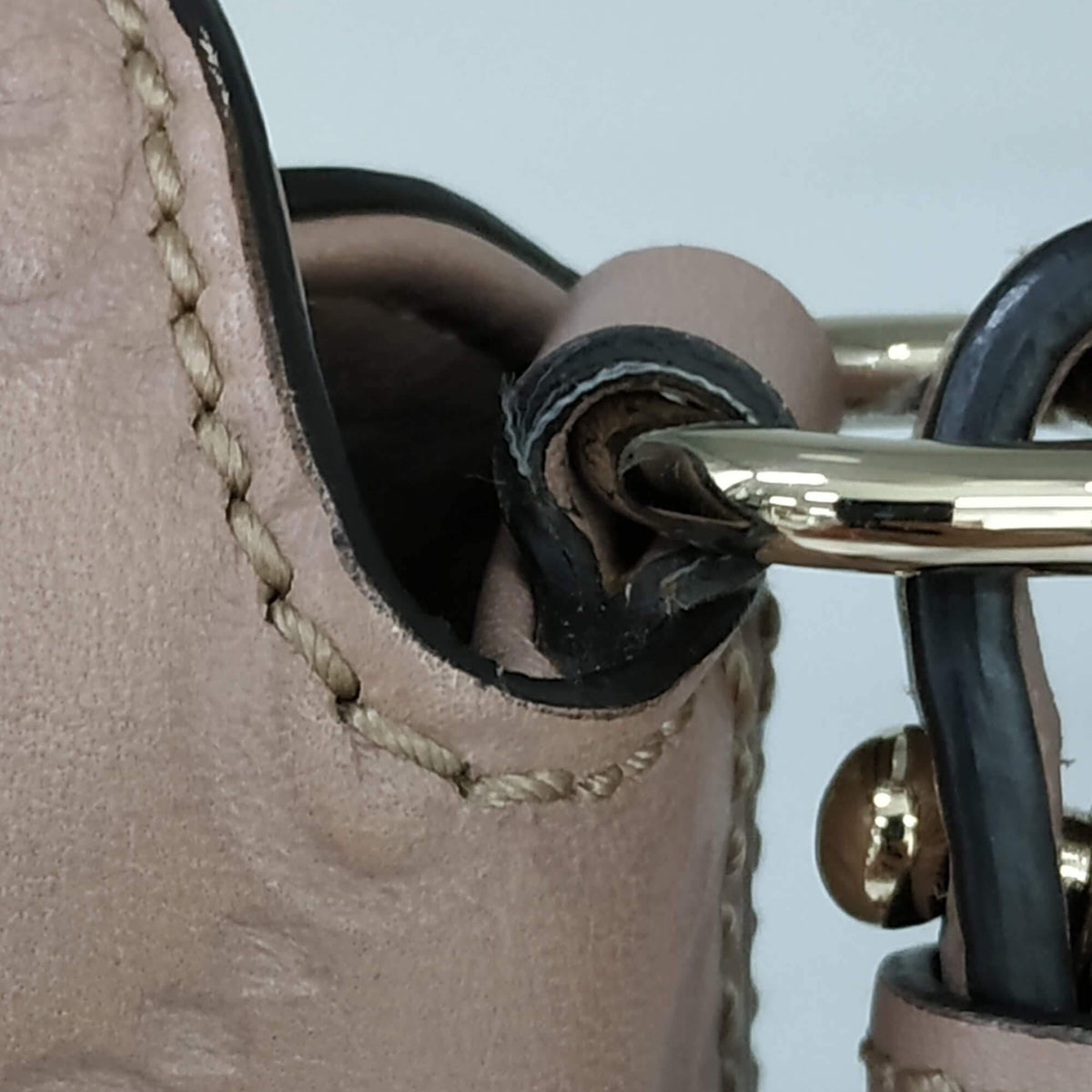 Microguccissima Foldover Top Satchel Pink