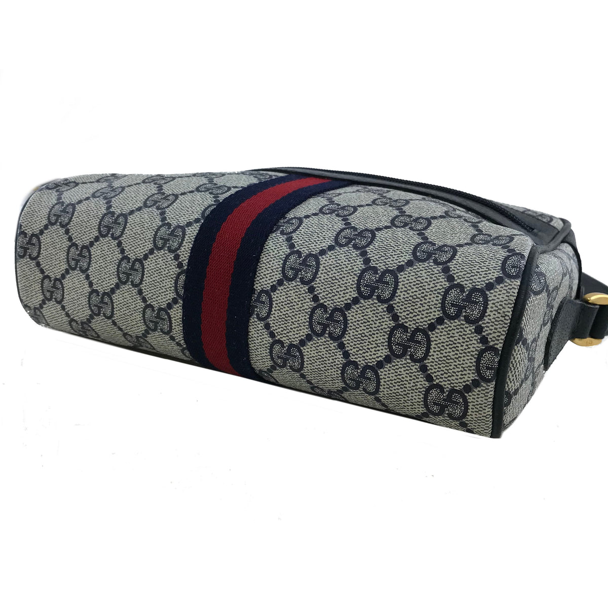 Gucci Monogram Web Camera Crossbody Bag