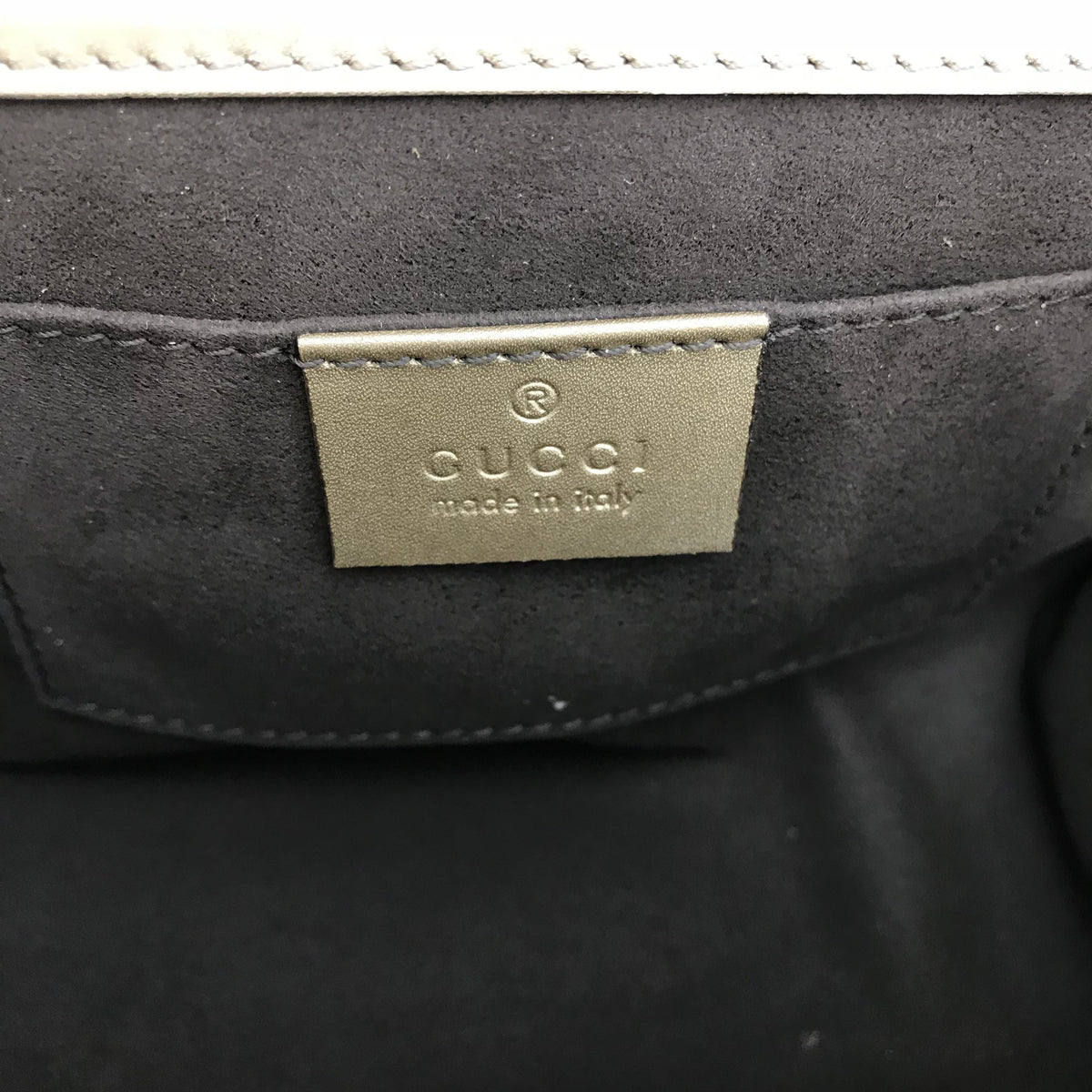 Gucci Padlock Small Metallic Shoulder Bag