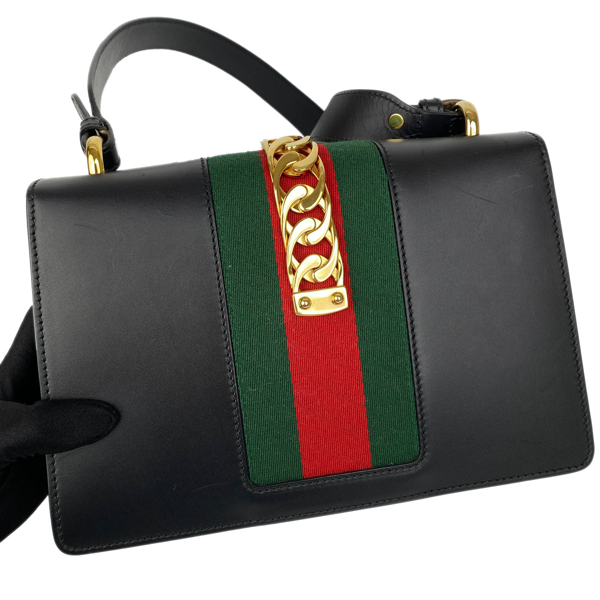 Gucci Black Small Sylvie Bag