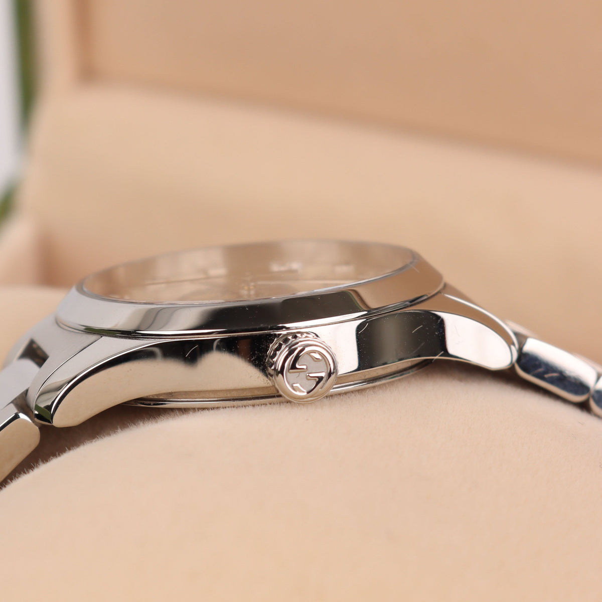 Gucci G-Timeless Cat Stainless Steel 27mm Watch