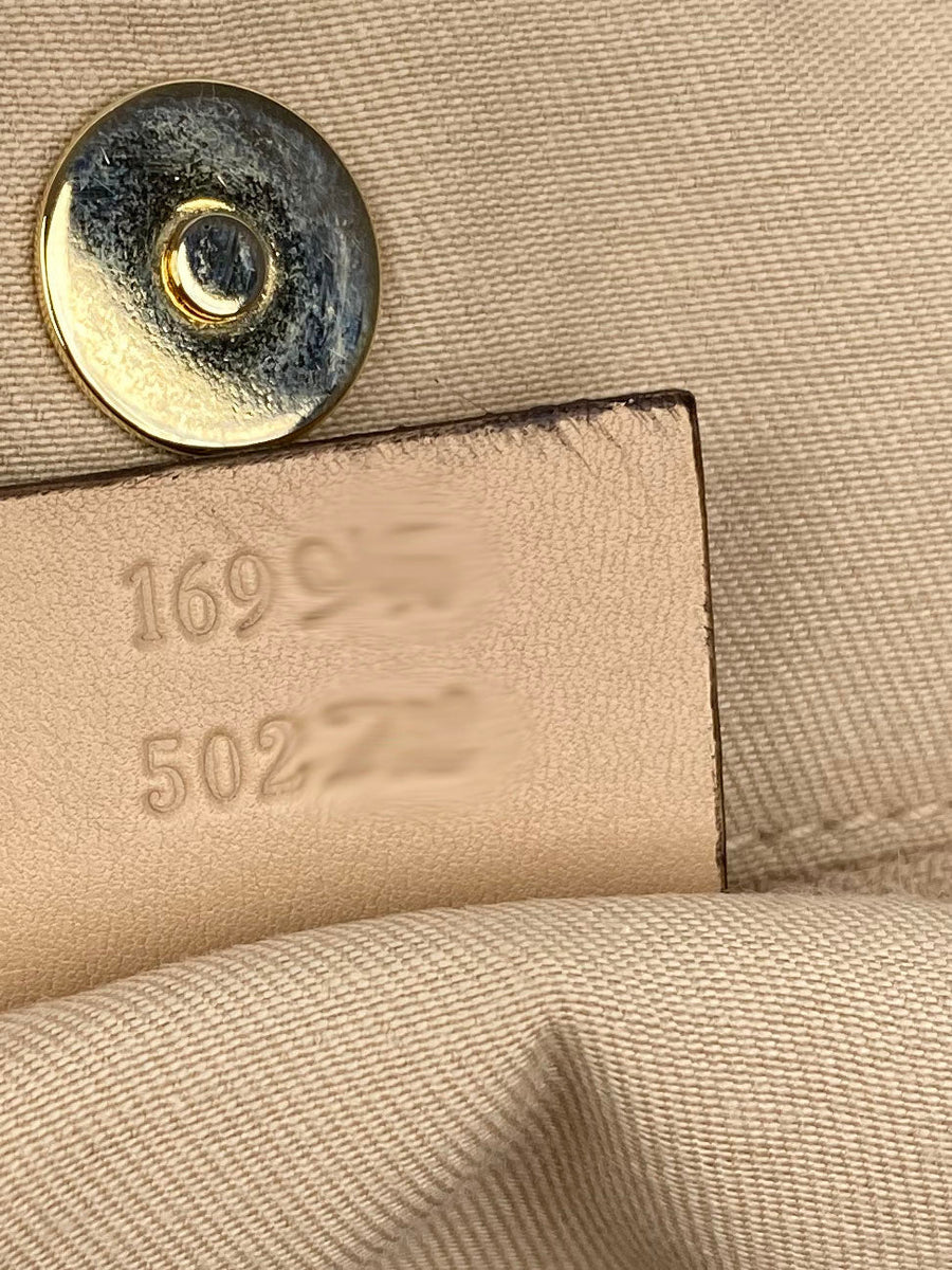 Gucci GG Logo Monogram Shoulder Bag